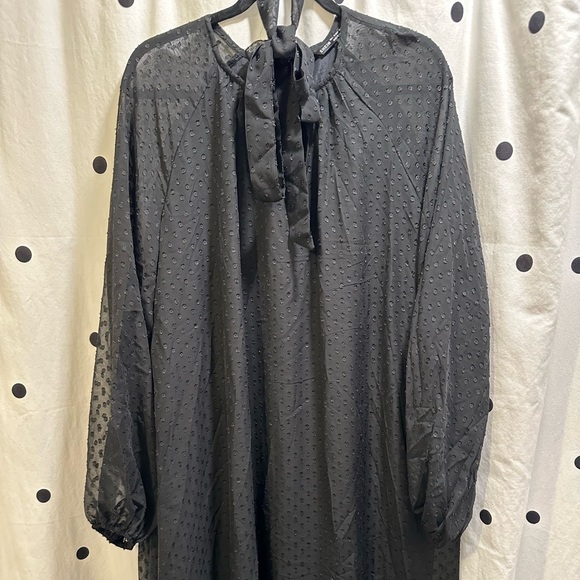 🖤Black Swiss dot dress🖤 - Picture 4 of 7